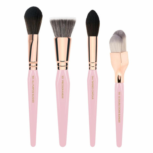 Pink Golden Triangle Face Set